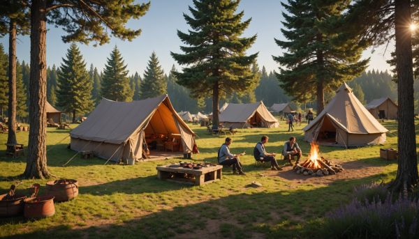 Destinations camping en France : trouvez les meilleures régions pour vos séjours