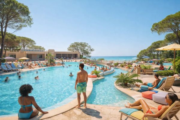 Séjours inoubliables au camping avec parc aquatique en bord de mer